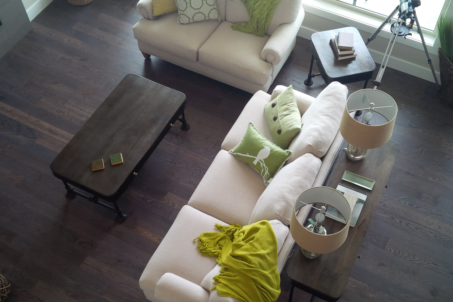HARDWOOD 1 – Hardwood Framing project Wire Brushed White Oak Gotham UV OIl